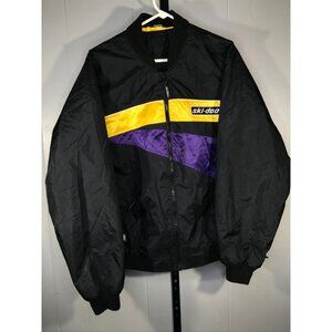 Vintage Ski-Doo Racing Jacket Rpm Max 90s Rotax Snowmobile Snow Gear Winter sz M